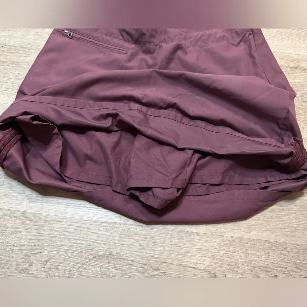 Patagonia Women’s Burgundy Skorts Size 8 - Picture 6 of 8